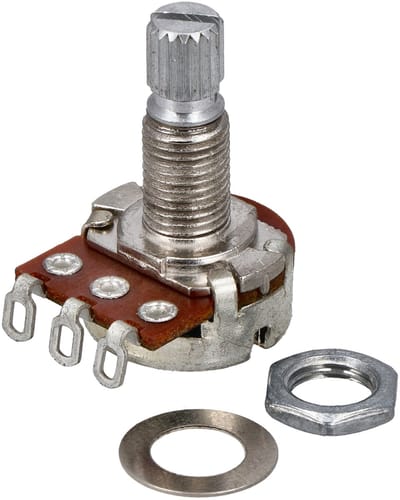Potmeter 500 kOhm lineair voor gitaar - Fazley 10674