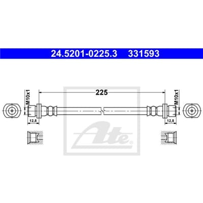 Remleiding ATE 24.5201-0225.3