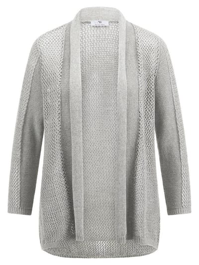 Vest 3/4-mouwen Van Peter Hahn grijs