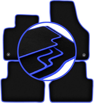 CARLUX-BLUE automatten voor: Audi Q3 I 8U SUV (2011-2018)
