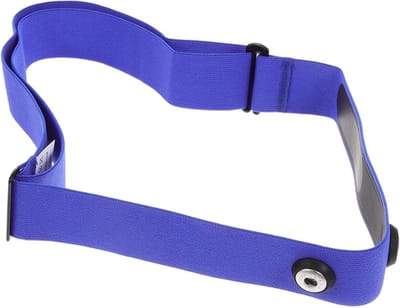 Borstband - Houdertje Monitor - Sport Tracking - Verstelbaar Nylon - 95 cm - Blauw