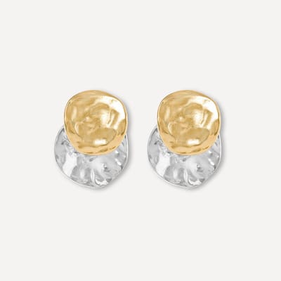 Margot Bardot Abelah Gold - Oorbellen dames goudkleurig - Stainless steel - Statement oorbellen