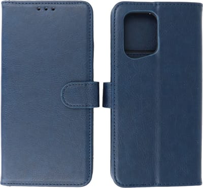 Oppo Find X5 Hoesje Book Case Portemonnee Telefoonhoesje Navy