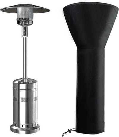 CUHOC Heater Hoes - 226x85x48 cm - Zwarte Terrasverwarmer hoes - Beschermhoes Terrasverwarmer Redlabel