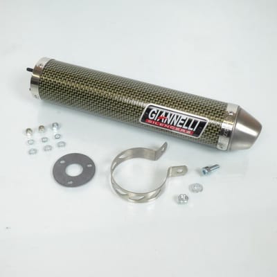 uitlaatdemper giannelli voor aprilia 125 rs extrema 1995 tot 1998 nieuw