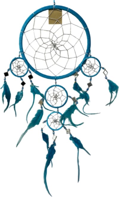 Dromenvanger spiegel 22CM - Turquoise