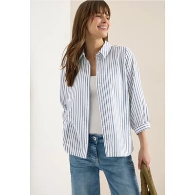 Blouse in seersucker kwaliteit
