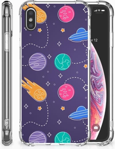 Apple iPhone Xs Max Anti Shock Bumper Case Space