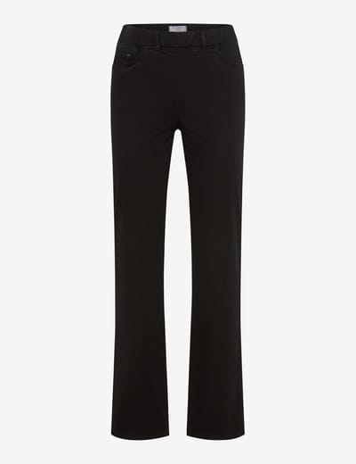 Raphaela by Brax Dames Instapbroek  Style LAVINA STRAIGHT BLACK, zwart, maat 34