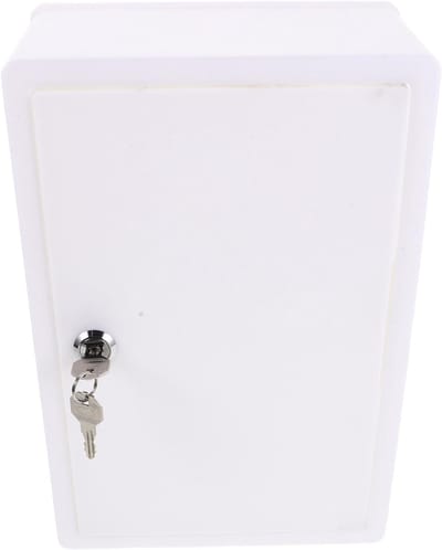 Wandbrievenbus - Pakketbox Brievenbus - Veilige Post Opslag - Vergrendelbaar Systeem - 30 x 20 x 11 cm - Wit