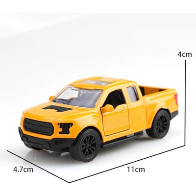 Zak 1:38 Ford F150 Pick-up Legering Pull-Back Off-Road Voertuig, Imitatie Off-Road Voertuig Kinder Legering Auto, Jongens Speelgoedauto