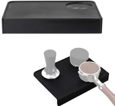 Dailygoods- Tamping Mat Antislip - Siliconen - Werkblad Bevestiging - Duurzaam - 20 x 15 cm - Koffie Accessoire - Barista Mat