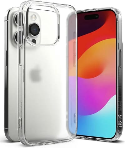 Ringke Fusion Matte Transparant Hoesje Geschikt voor Apple iPhone 15 Pro Max