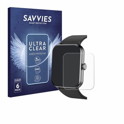 Savvies - Screenprotector voor Blackview R50 / R30 / R30 Pro - Folie Beschermfolie transparant 6 Stuks