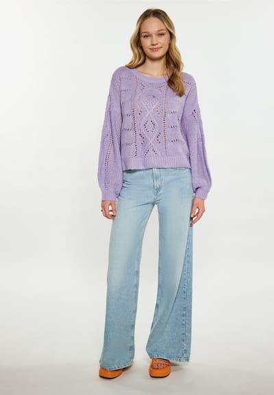 Mymo Jumper Dames lavendel