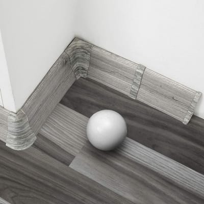 PVC Bevestigingspunt - Plint Accessoire - Plinten Monteren - Op Maat Gemaakt - 62 mm - Zwart