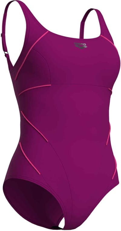 Arena W Jewel One Piece Low C Cup R grape violet-fairy Rose
