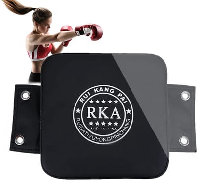 OmGoods - Dailygoody - Zandzak Training Wall - Boksen - Eenvoudig te installeren - Zwart - Fitness - Geschikt voor thuisgebruik - 10x20 cm