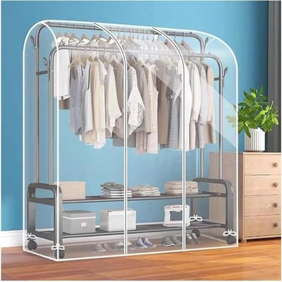 Kleding Stofhoes - Kledingbeschermer Rek - Kleding Opbergen - Volledige 270° Bescherming - 150x180cm - Transparant