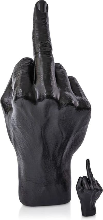 Bitten - Beeld De Vinger XL - extra large - H 80 cm