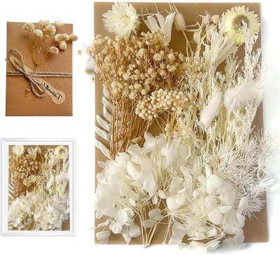 Gedroogde bloemen en bladeren voor hars - Decoratieve droogbloemen DIY - Natuurlijke decoratiebloemen