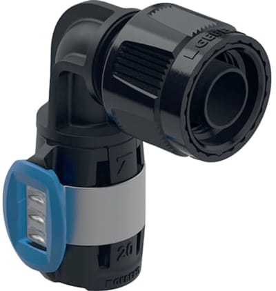 Geberit FlowFit overgangsknie MasterFix PPSU d16-MF20