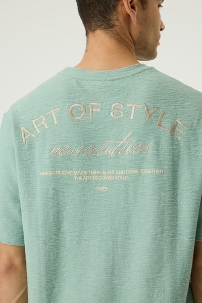Chief t-shirt mintgroen