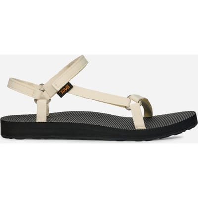 Teva Original Universal Slim Sandalen in White/Black voor Dames, Maat 37