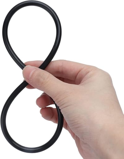 Ronde 5mm Diameter Rubber Transmission Belts voor Motorfietsen - 10 Stuks voor Machinebescherming en Vervanging