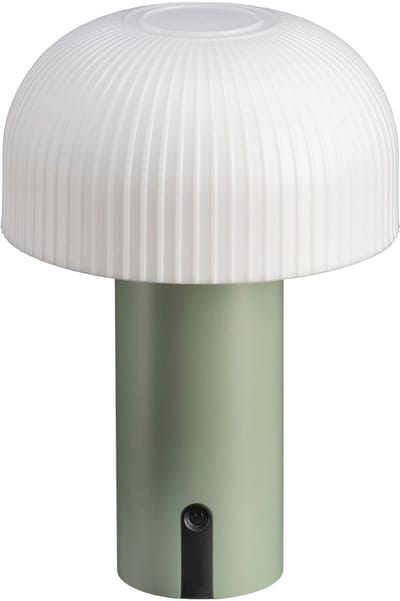 Luxus Europe - Tafellamp Touch - Noa Groen - Draadloze LED Tafellamp Binnen - USB-C Oplaadbaar - Touchbediening - Dimbaar - 3 Lichtkleuren