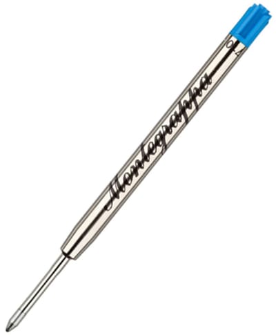 Montegrappa - Penvulling - Pen - Vulling - Blauw - Medium - Blue - Blau - Bleu - Refill - 1 Stuks - Los Verpakt - Geschikt voor Parker