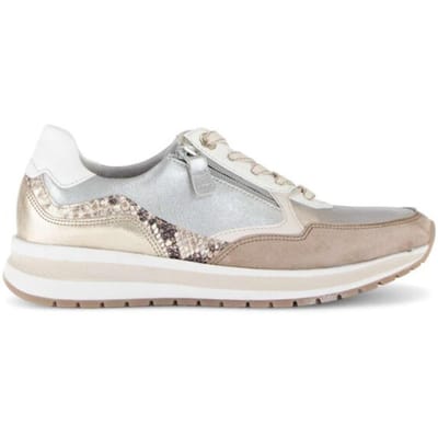 Gabor Sneakers beige Suede - Dames