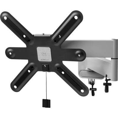 One For All WM6254 Ultra Slim tv-beugel - draai- en kantelbaar - 13 tot 43 inch - max. 25 kg - VESA 200 - 5 tot 60 cm wandafstand