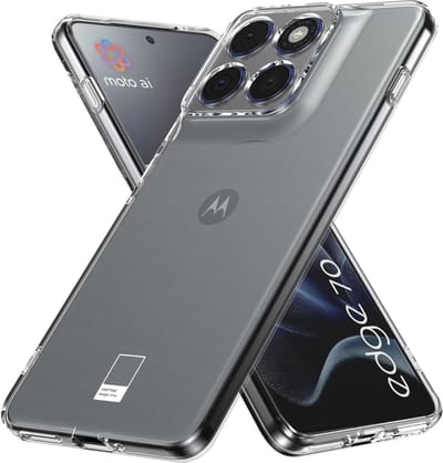 Transparant Dun TPU Hoesje Geschikt voor Motorola Edge 70 | Back Cover | Lichtgewicht | Ultra Dun | Flexibel | Zacht | Doorzichtig