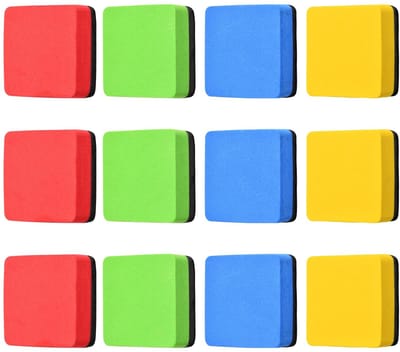 Allecto - Whiteboard-wissers - Magnetische whiteboardwissers - Draagbaar en gemakkelijk op te bergen - Mini formaat - Whiteboardspons - Ideaal voor..