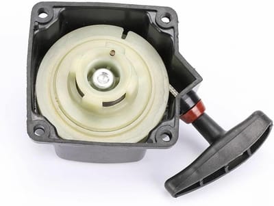 Terugslag Starter - Startmechanisme Trekkoord - Motor Starten - Soepel Trekmechanisme - 66 mm - Zwart