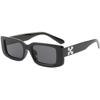 Kleine Vierkante Rechthoekige Zonnebril Dames Heren Zonnebrillen Retro Zwart Zonnebrillen Luxe Zonnebrillen UV400