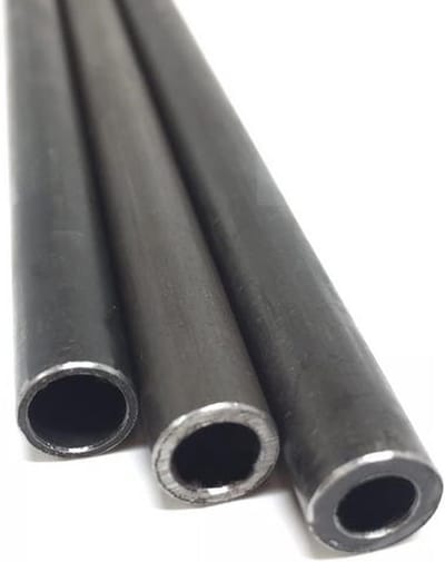 Stalen Buis - Ronde Pijp - Industrieel Gebruik - Naadloze Constructie - 500mm Lengte - Metaal