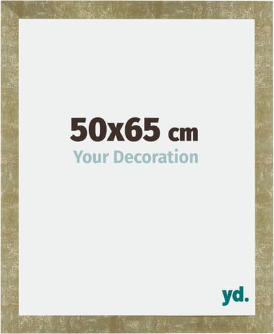 Your Decoration - Fotolijst 50x65 cm - MDF - Goud Antiek - Mura