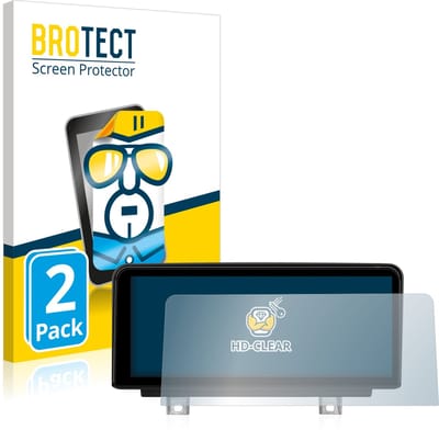 BROTECT - Screenprotector voor Koason BMW 3 Series 10.25" - Folie Beschermfolie transparant 2 Stuks