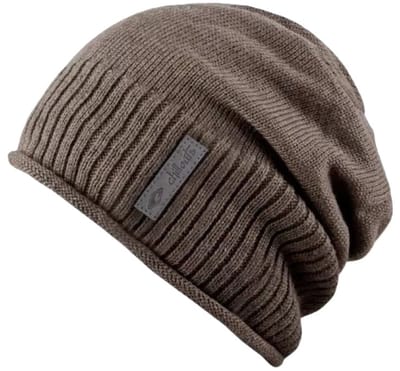 Chillouts beanie muts Etienne walnut