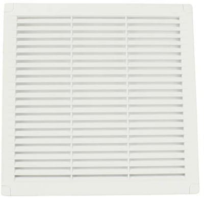 Ventilatierooster Hoekig 250 x 250 mm - Lamellenrooster voor Ventilatie