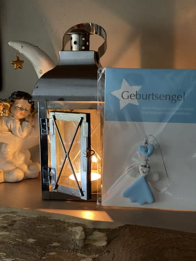 Geboorte - Engel - Blauw - Afscheid - Troost - Geschenk - Afscheid & Troost - AF-TG-727