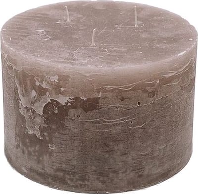 Stompkaars | Branded By - stone | ø15x10 cm | 3 lonten