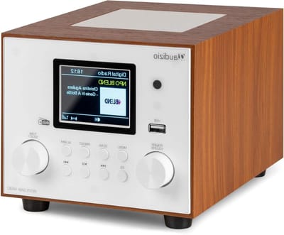 Draadloze Radio - Muziekspeler - Muziek Streamen - Met Subwoofer - 60W Vermogen - Wit