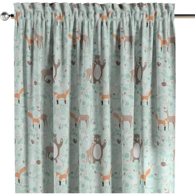 Gordijn met split en volants Yellow Tipi Magic Collection