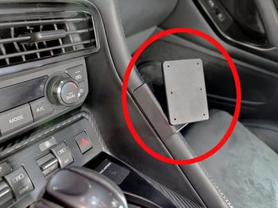 Brodit ProClip houder geschikt voor Nissan GTR 2017-2024 Angled mount
