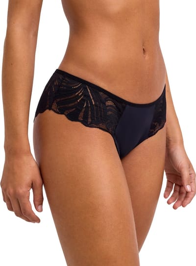 FALKE Delicate Touch met kant functioneel materiaal broek van onderlaag dames zwart - maat L