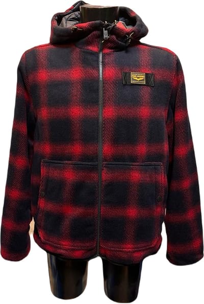 Pme - Legend - Winterjas - Rood/Blauw - Dubbelzijdig - Maat M