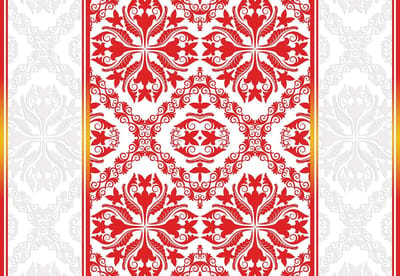Fotobehang Abstract Pattern | XXL - 206cm x 275cm | 130g/m2 Vlies
